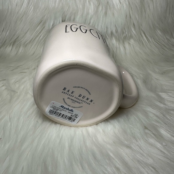 Rae Dunn Eggcited White and Green Mug - Picture 4 of 4